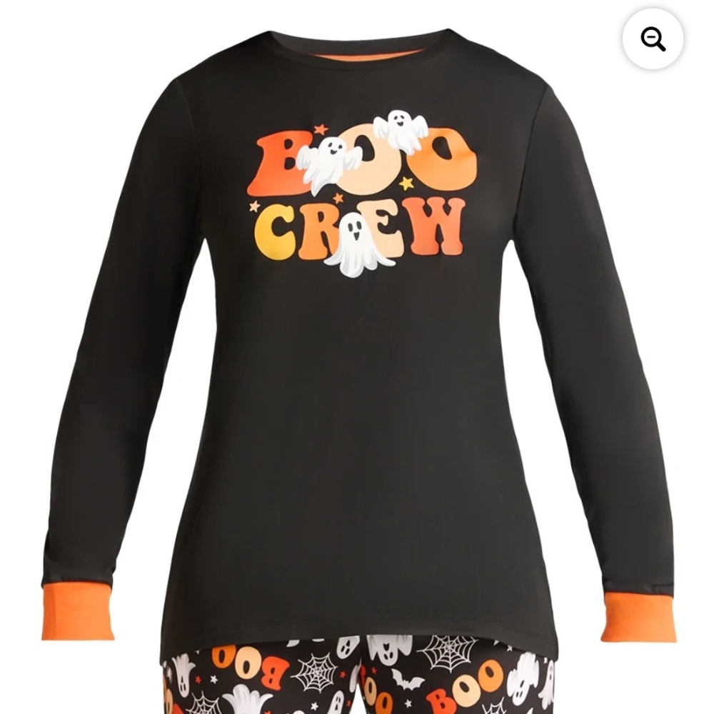 Way to Celebrate Women’s Ghosts 2 PC Pajama Set Size XL - Picture 5 of 6
